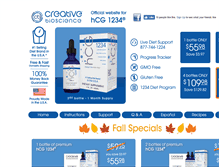 Tablet Screenshot of hcg1234.com
